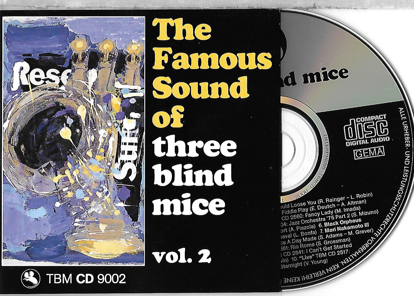 The Famous Sound Of Three Blind Mice Vol.1